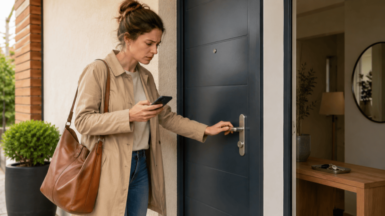 Porte claquée que faire avant d’appeler un serrurier
