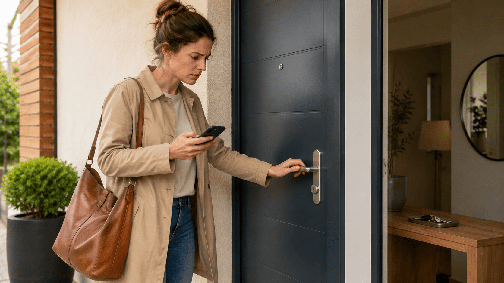 Porte claquée que faire avant d’appeler un serrurier