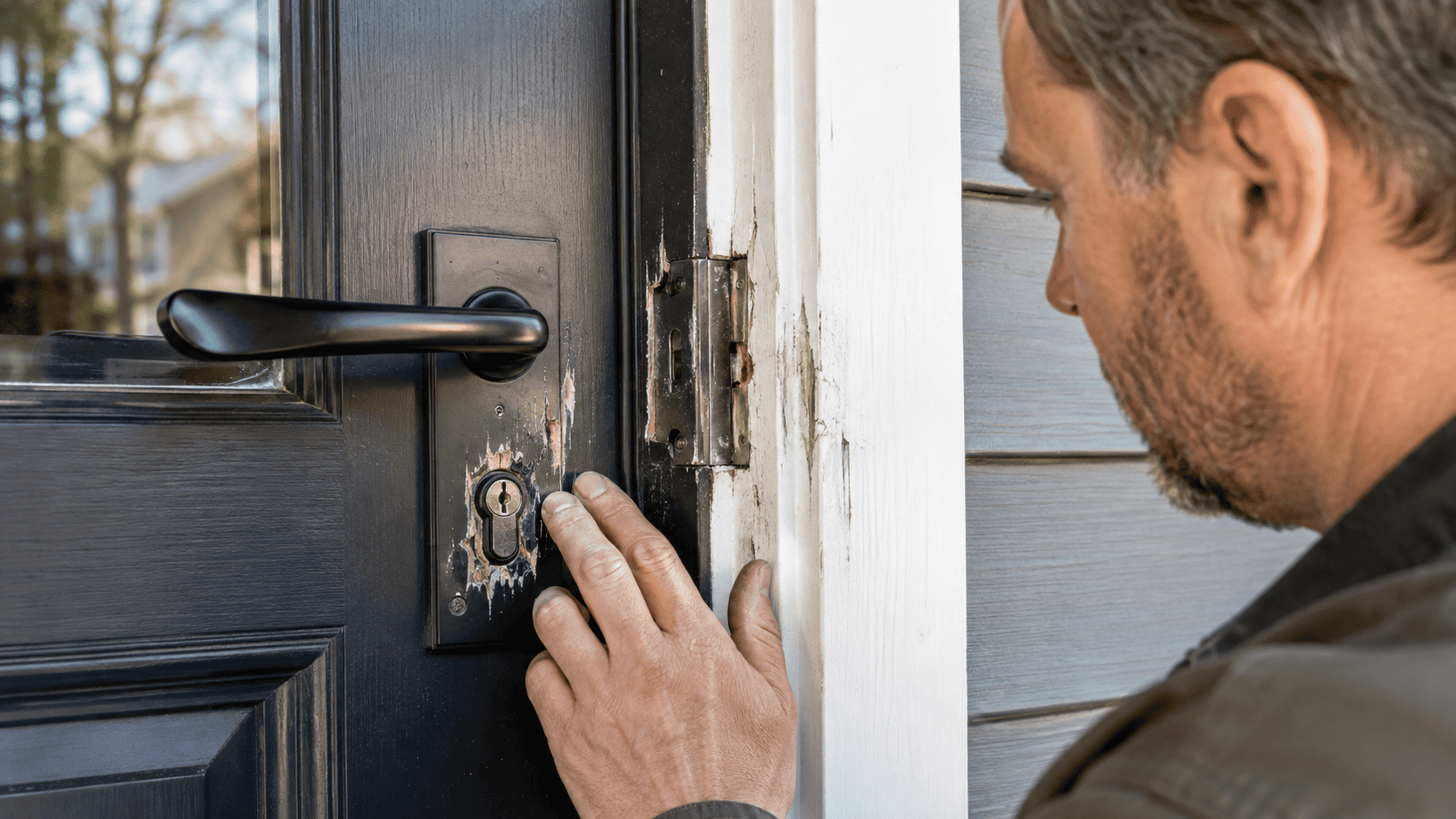 Tentative d’effraction sur une porte que faire