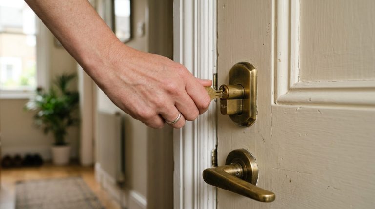 Serrure dure ou clé qui accroche